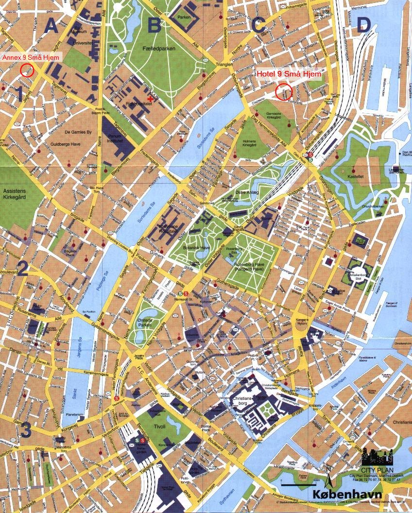 copenhagen street map